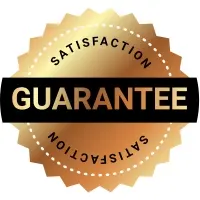 100% satisfaction guarantee