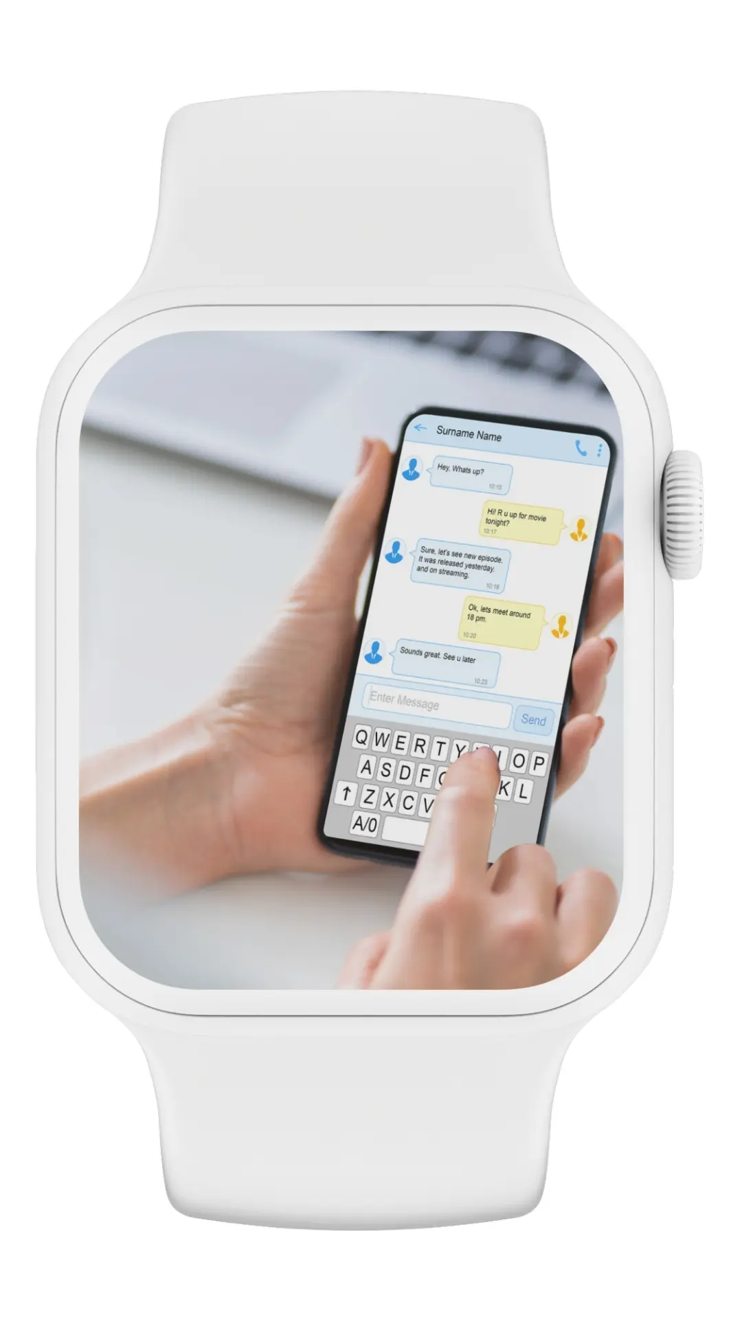 Text a favourite SMS reader