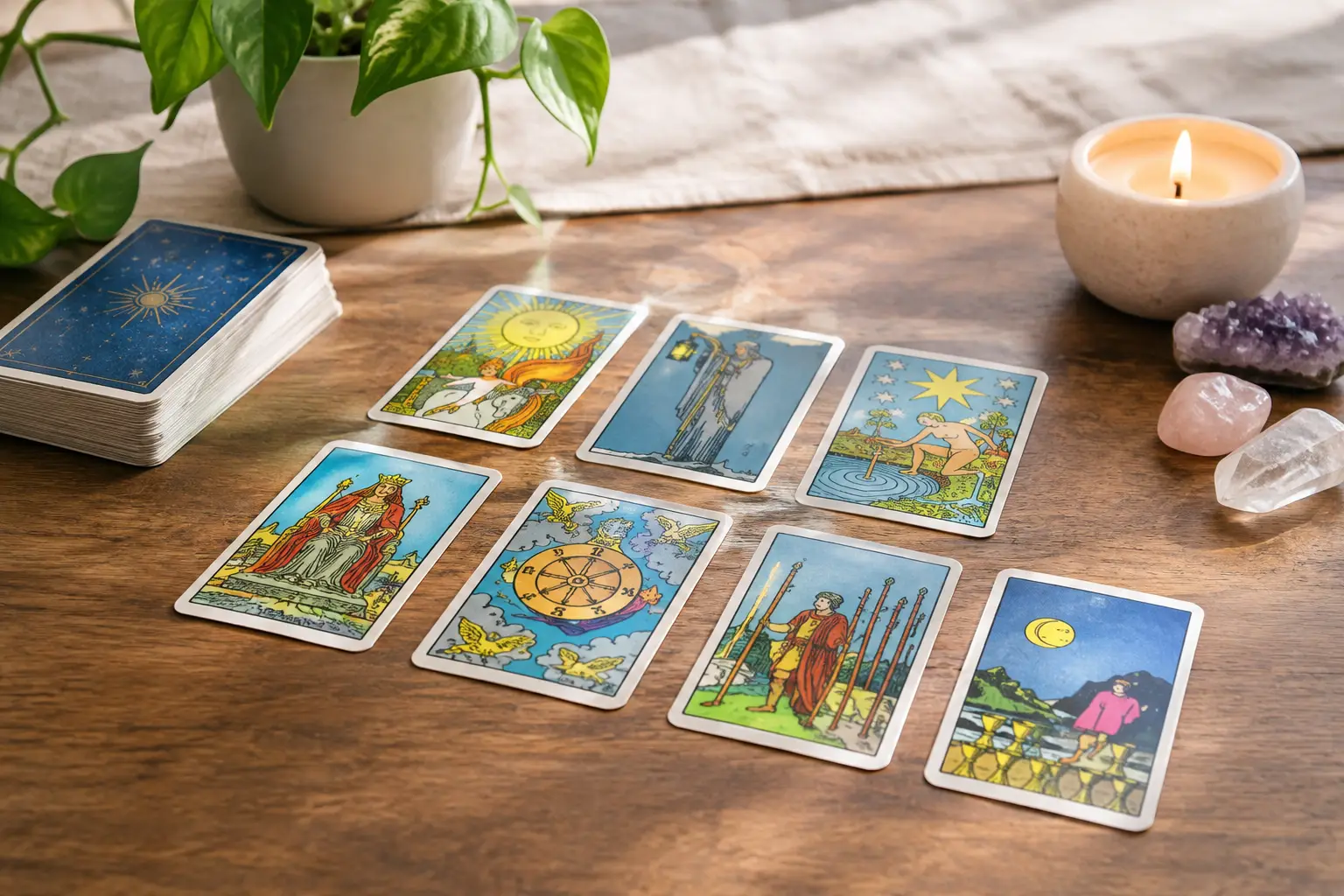 7 Best Tarot Spreads Beginners Can Use Today