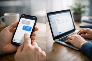 SMS versus Email Readings for Clearer Guidance